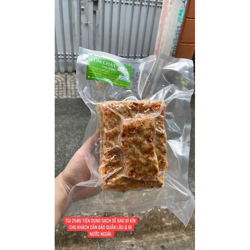 Cơm Cháy Chà bông túi Hút Chân Không 250gr