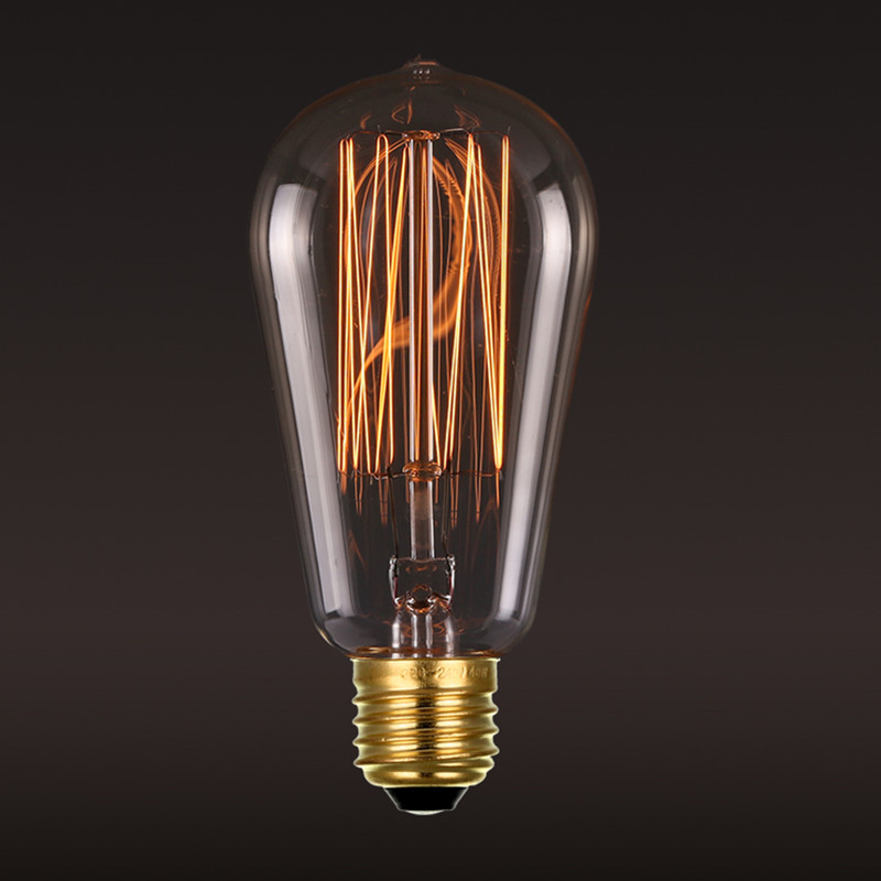 3 dây đèn thả cổ điển vintage e27 220v công tắc đui đèn gold