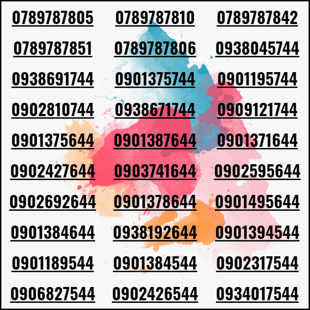 Sim mobifone 10 số đẹp dễ nhớ phong thủy