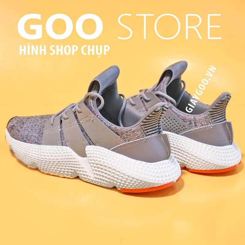 [ Full Hộp + Phụ Kiện ] Giày Thể Thao Sneaker Nam Nữ Prophere Xám Cam