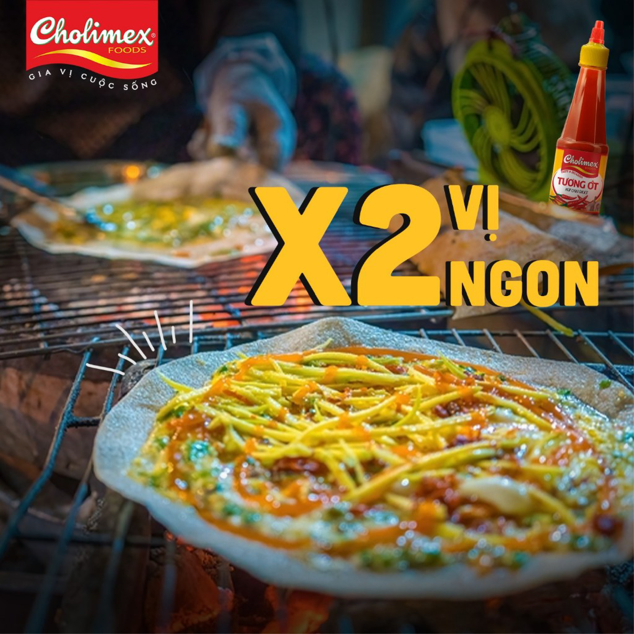 Tương ớt Cholimex chai HDPE 250g