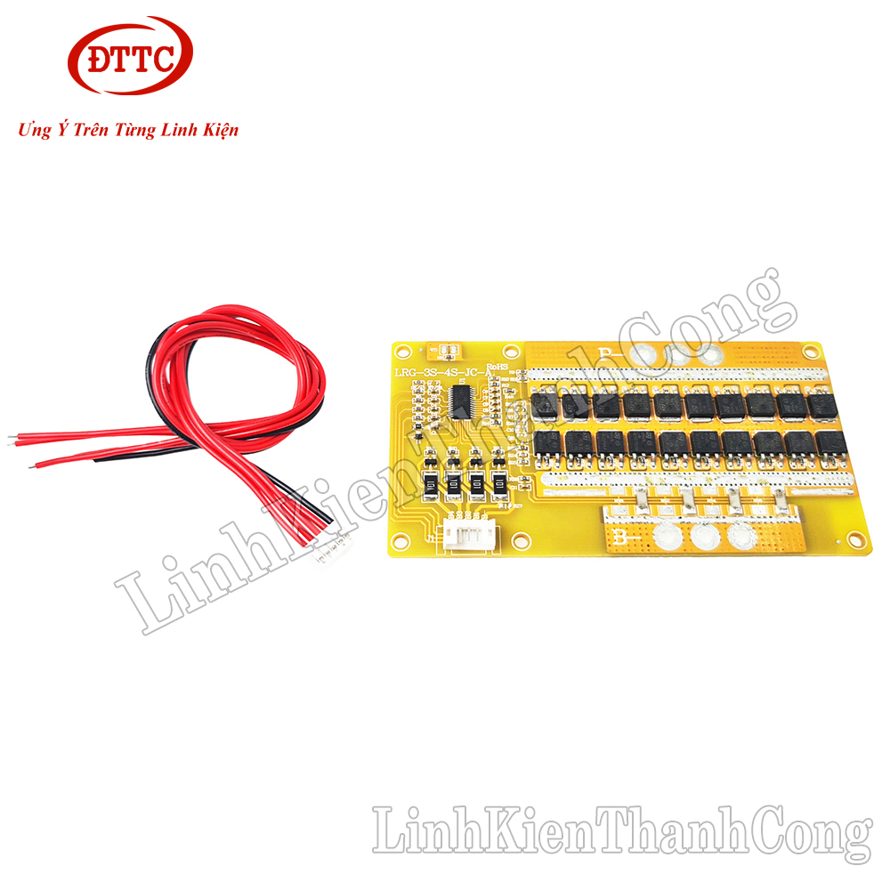 Mạch bảo vệ pin bms 3.2v 4s 100a tc-4s-100a