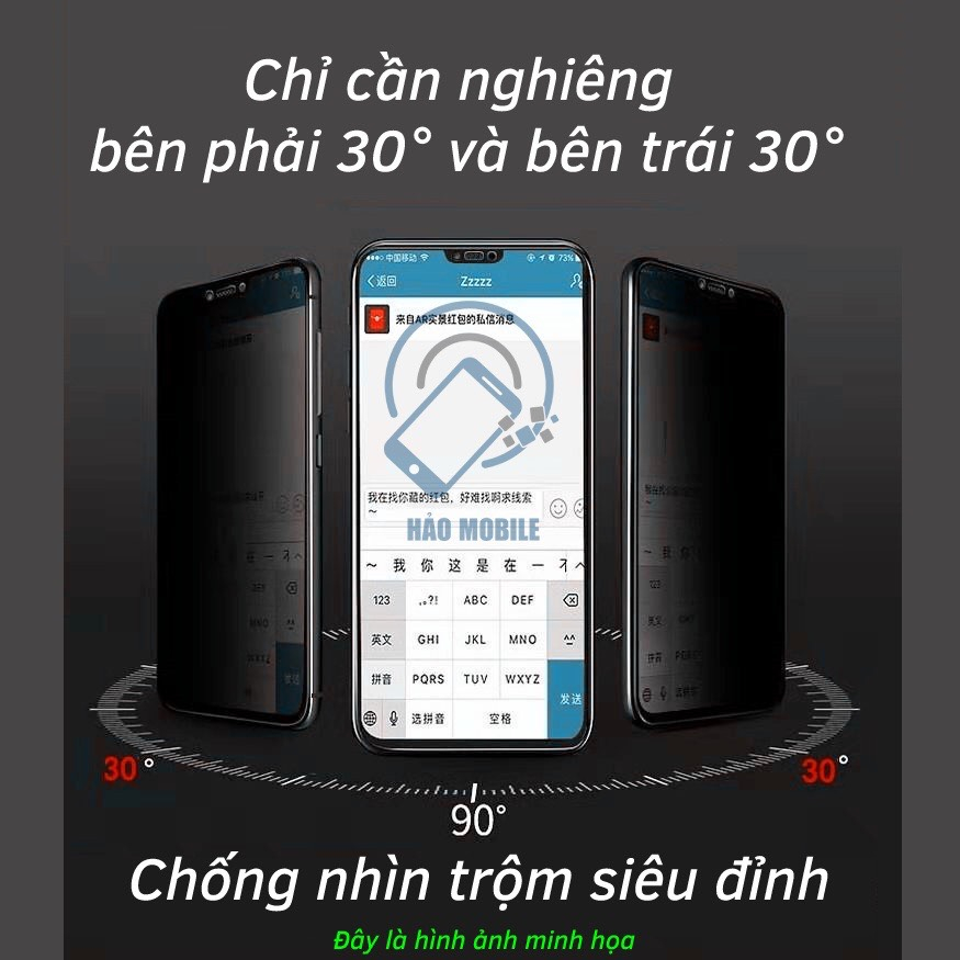 Dán cường lực dẻo nano Realme C53 ( trong suốt và chống nhìn trộm )
