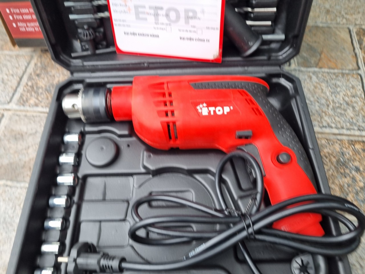 BỘ MÁY KHOAN 910W