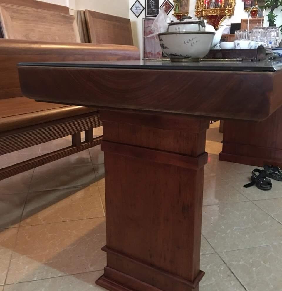 bộ trường kỷ gỗ gõ đỏ