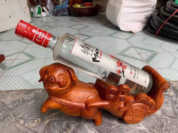 HEO GỖ KÉO XE GỖ HƯƠNG