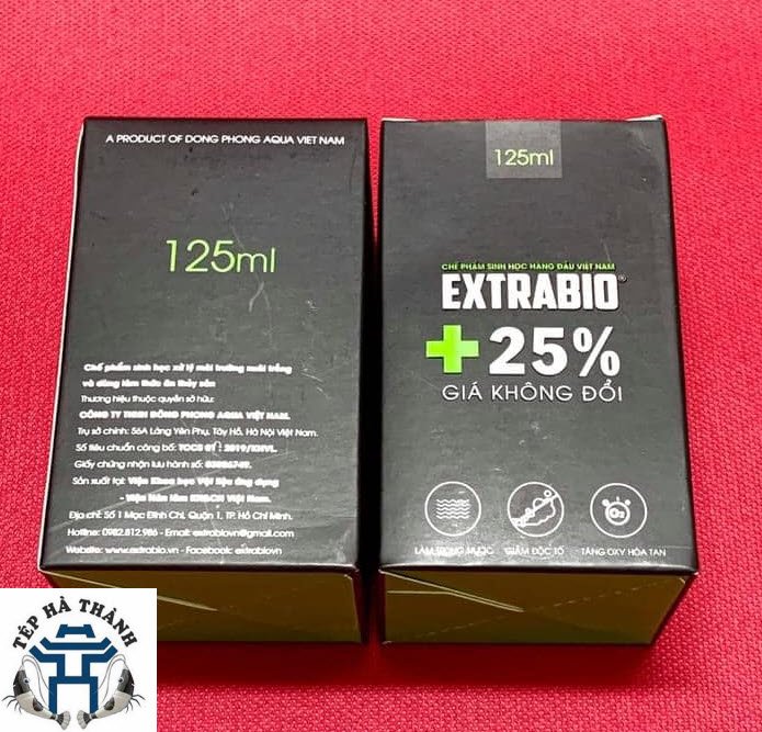 Vi Sinh EXTRA BIO cho Cá Cảnh 125ml/250ml/500ml