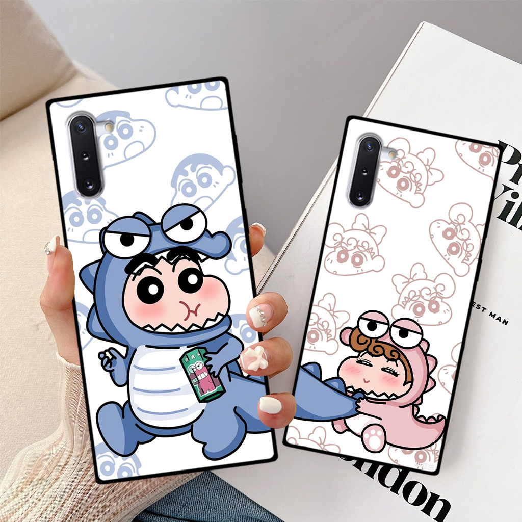 Ốp lưng Samsung Galaxy Note 10 / Note 10 Plus / Note 10+ hình cặp đôi, couple hoạt hình dễ thương