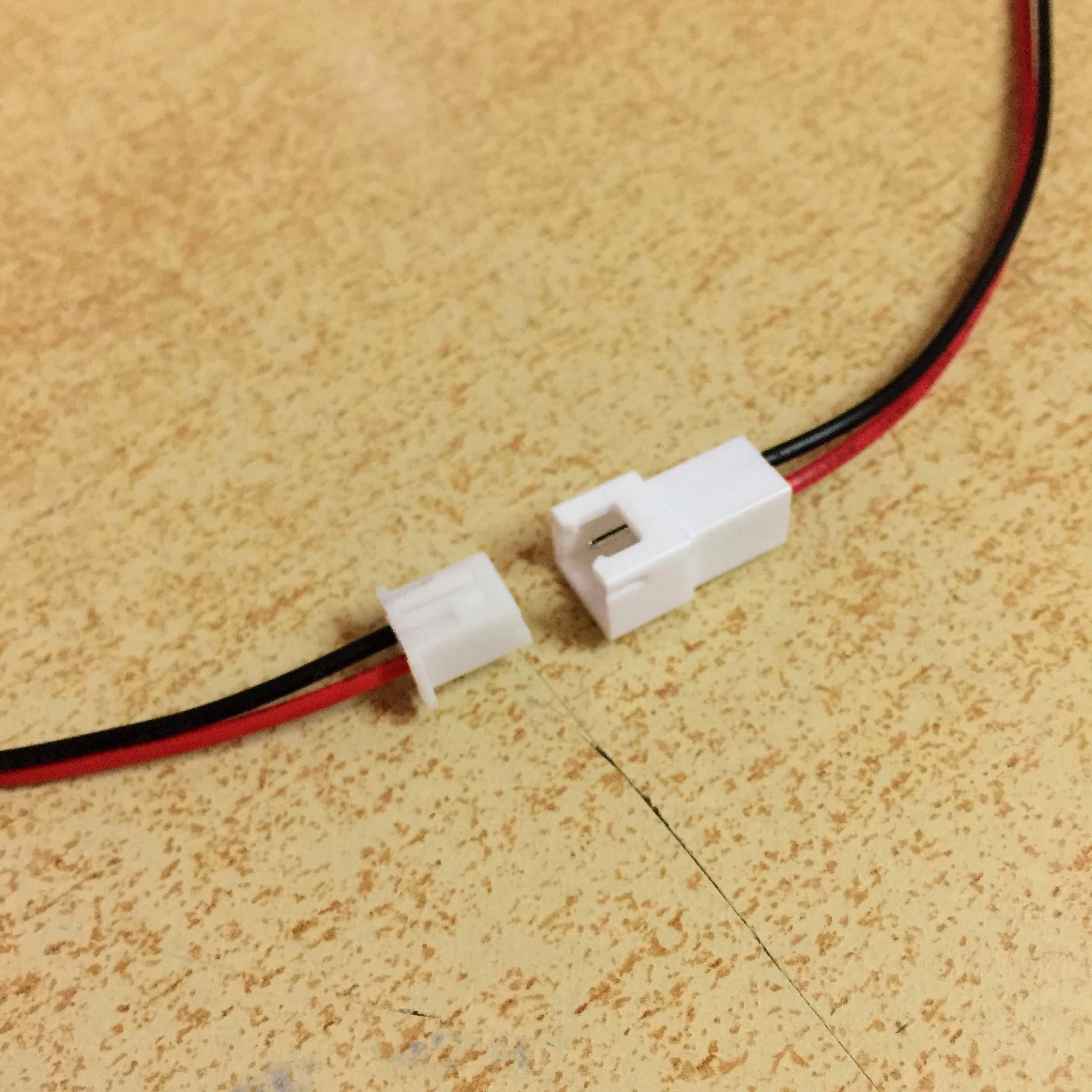 Cặp dây nối đực cái jack 2p XH2.54mm dành để chế tạo