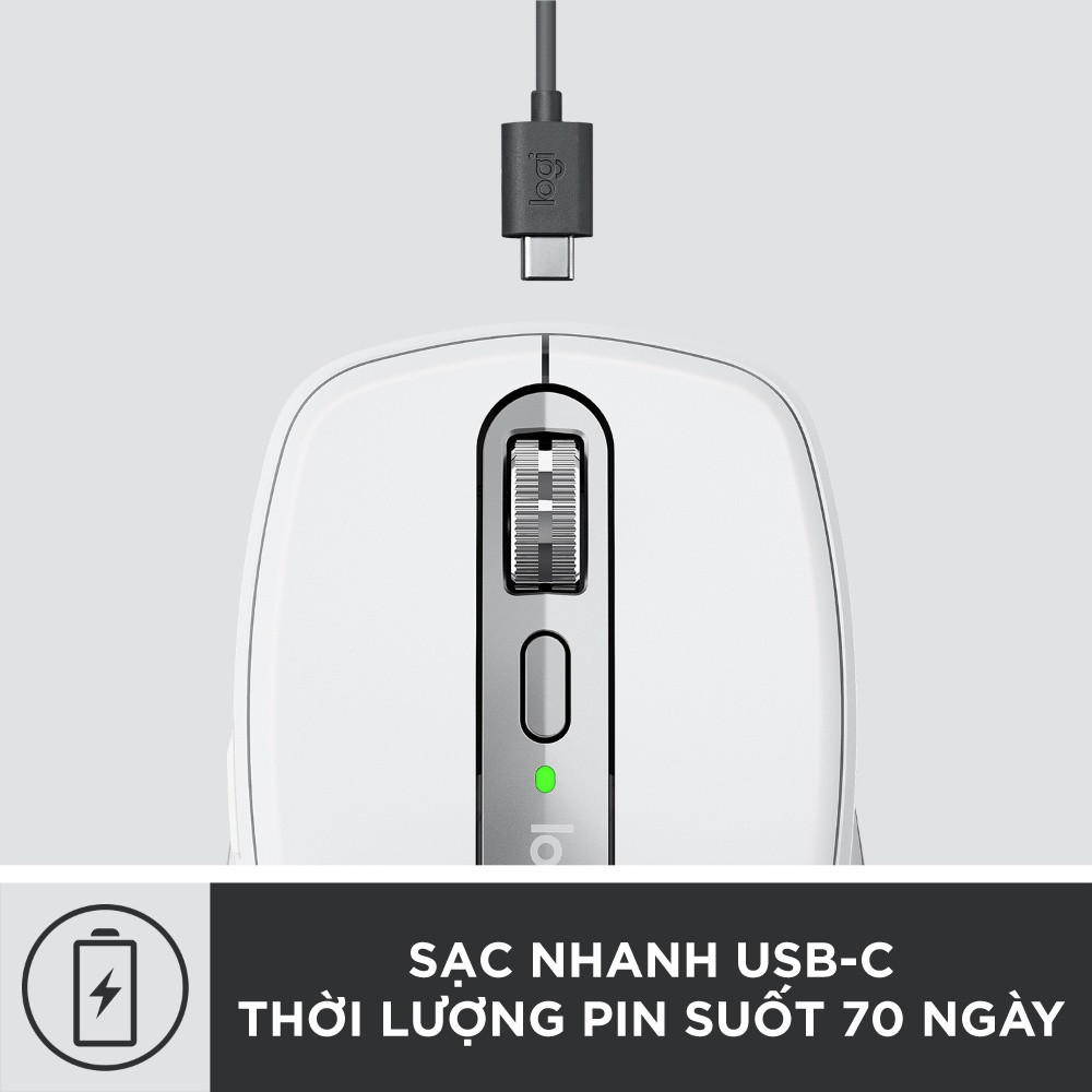 Chuột không dây Logitech MX Anywhere 3 - Hàng Chính Hãng