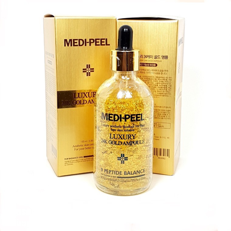 Tinh chất vàng 24k ngăn ngừa lão hóa medi-peel luxury 24k gold ampoule 100ml