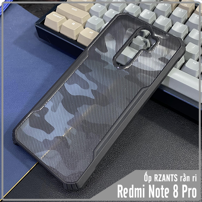 Ốp lưng cho Xiaomi Redmi Note 8 Pro Rzants rằn ri
