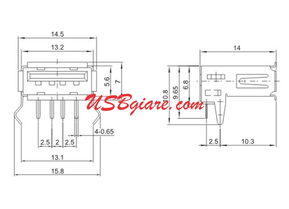ĐẦU HÀN USB CÁI CHÂN CONG (UH01)