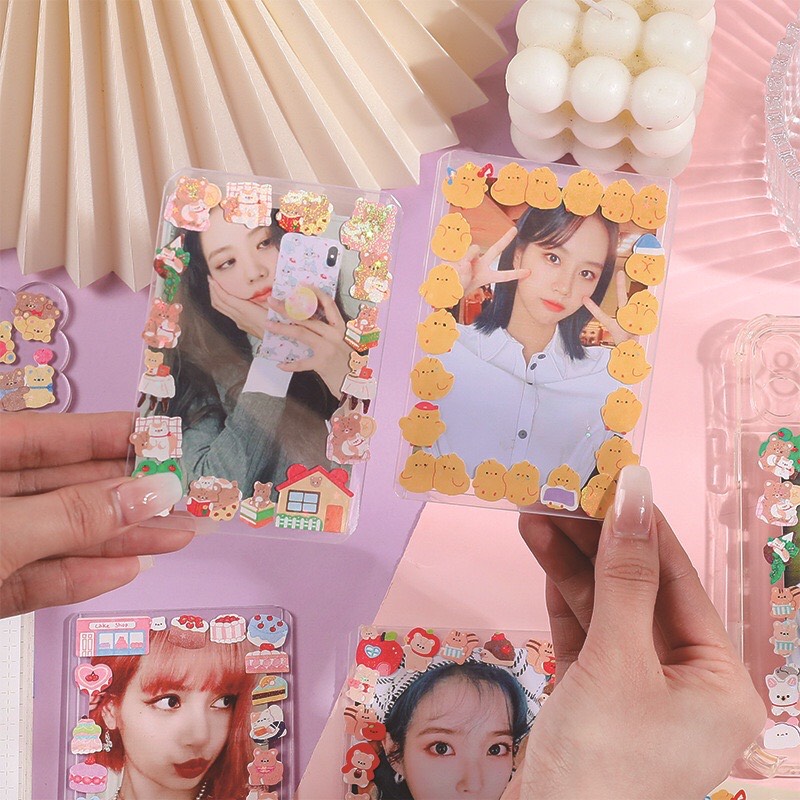 STICKER LẤP LÁNH HÌNH DÁN TRANG TRÍ TOPLOADER BLING BLING STICKERS 066
