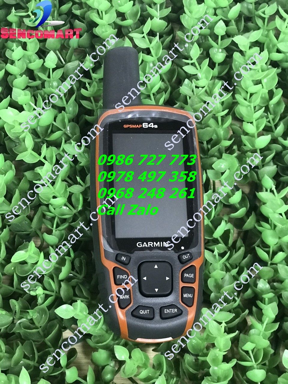 Máy đo diện tích đất rừng đất ruộng hàng cao cấp Garmin GPS 64s