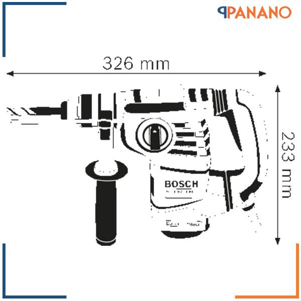 Máy khoan búa Bosch GBH 3-28 DRE Professional (Xanh)