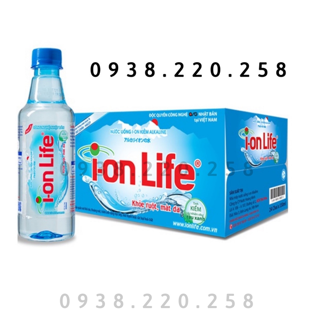 Thùng Nước Ion Life 350ml 24 chai