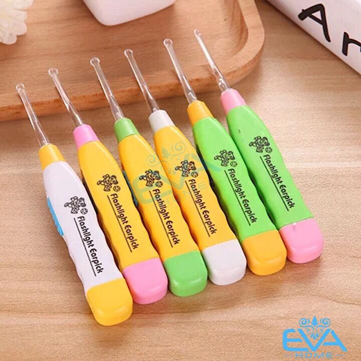 [HCM]Combo 3 Dụng Cụ Lấy Ráy Tai Có Đèn Flashlight Earpick