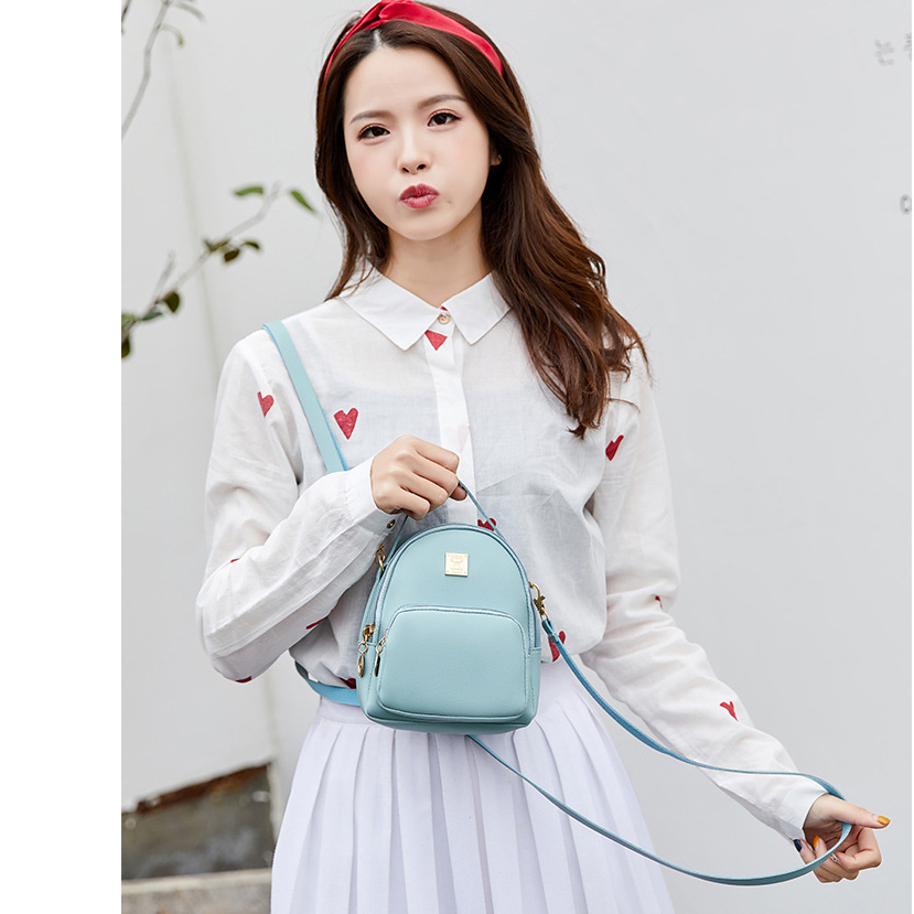 [HCM]Balo Mini Nhỏ Xinh Da Trơn