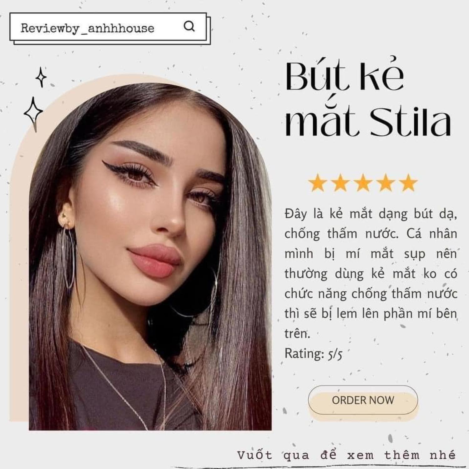 Kẻ mắt Stila Stay All Day Waterproof Liquid Eye Liner