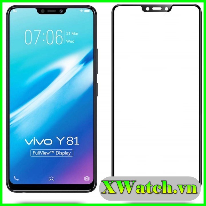 Cường lực full màn vivo y81 / y83 full keo thế hệ mới