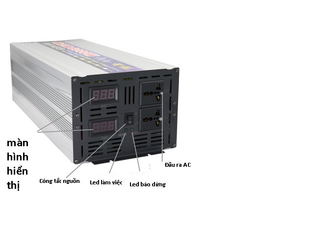 Imverter sin chuẩn 5000w model ZX5000