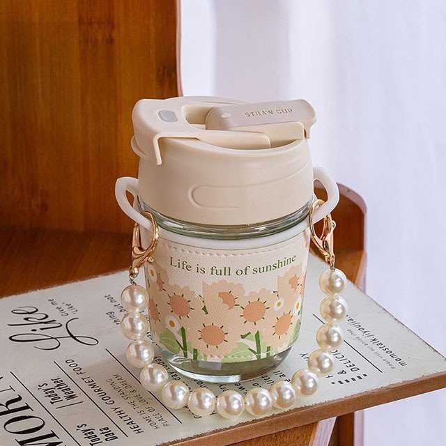 [GIẢM 5% ĐƠN 129K]CỐC THUỶ TINH - CỐC QUAI 350ML
