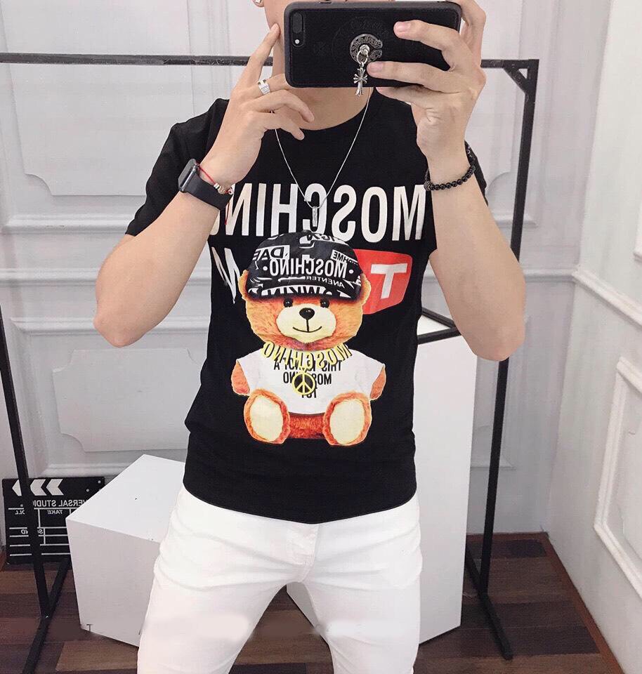 Áo thun nam body ngắn tay cao cấp y hình