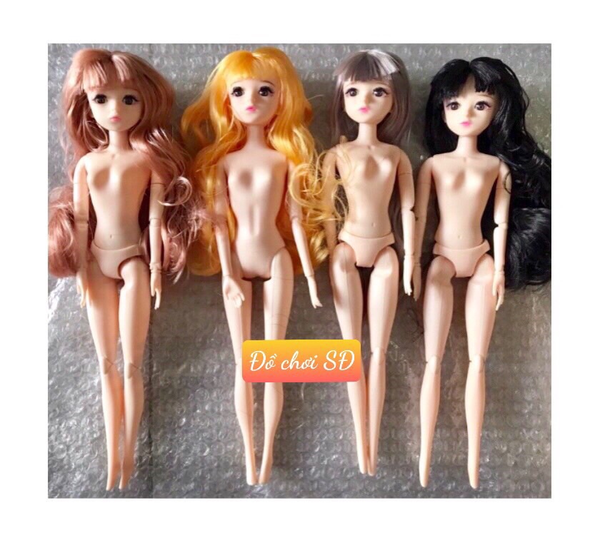 Búp bê 30 cm - 20 khớp , mắt 4D