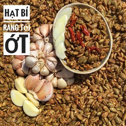 Hạt Bí Tỏi Ớt - Cực Ngon 100g