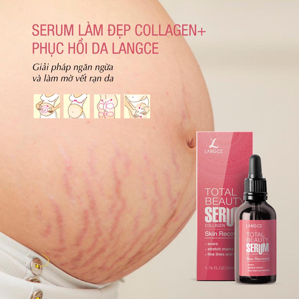 TINH CHẤT LÀM ĐẸP COLLAGEN+ PHỤC HỒI CHỐNG RẠNG DA 50ml LANGCE