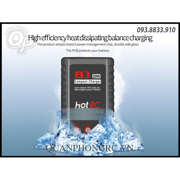 Sạc Hot RC B3 10W/20W cho pin 2-3S
