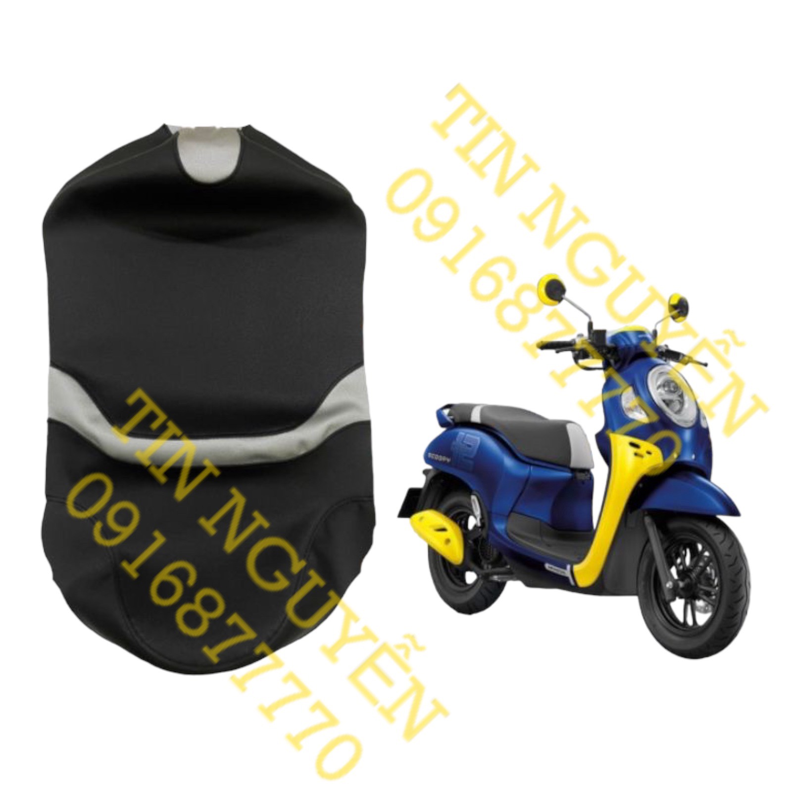 Da yên xe Scoopy đời mới 2021 - 2024 hàng Thái