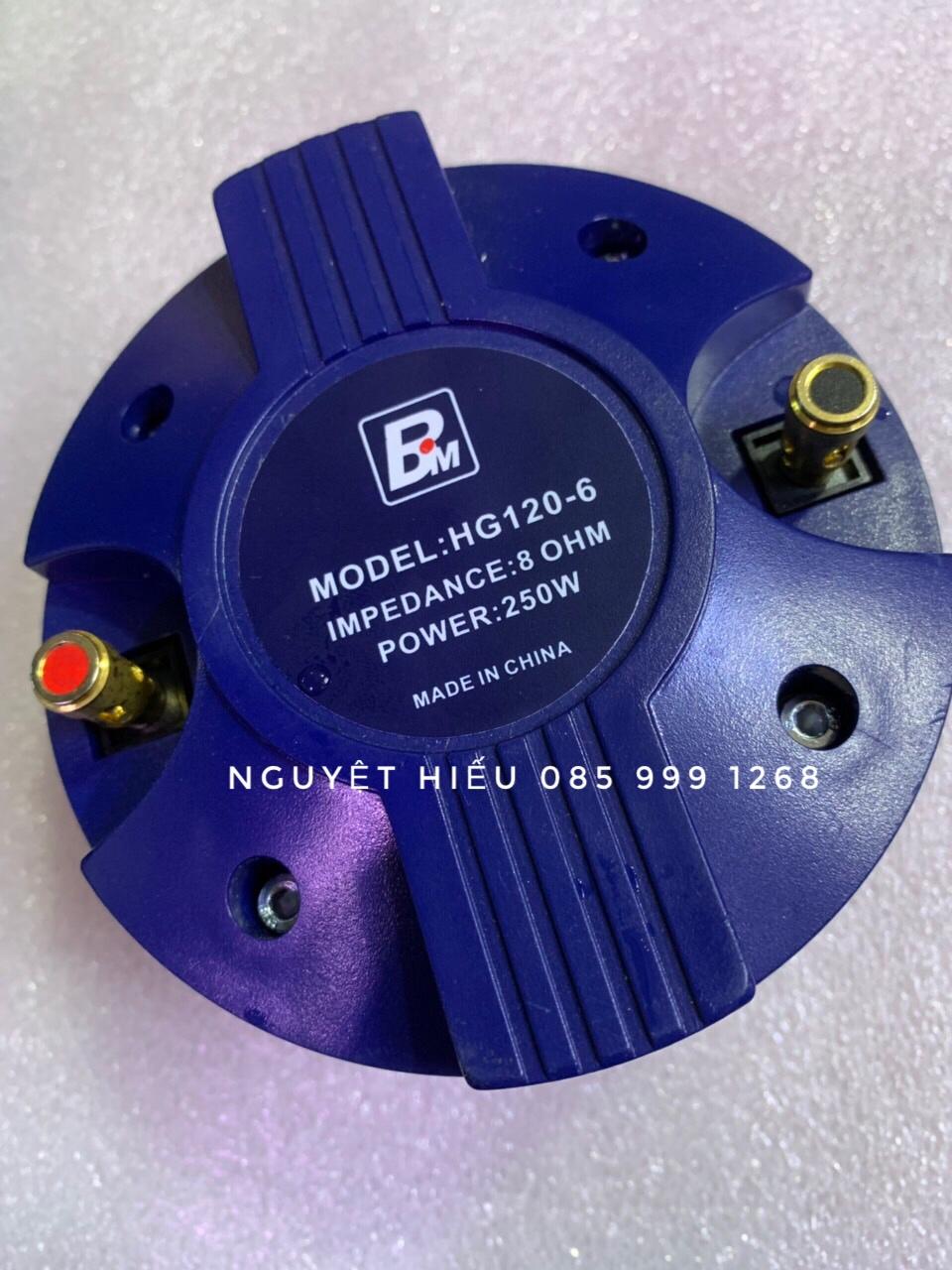 Cặp củ loa treble kèn màng titan hg120 250w