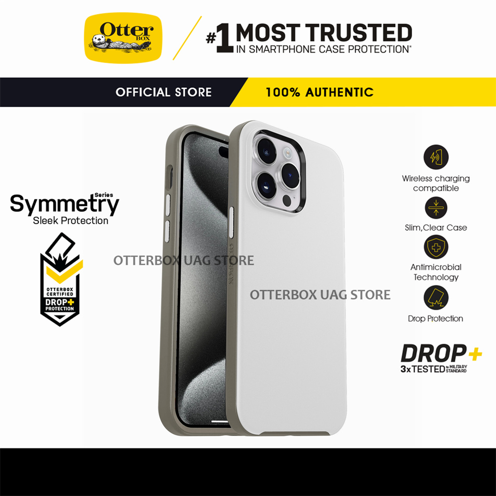 Ốp lưng otterbox symmetry cho apple iphone 15 pro max / iphone 15 pro / iphone 15 plus / iphone 15