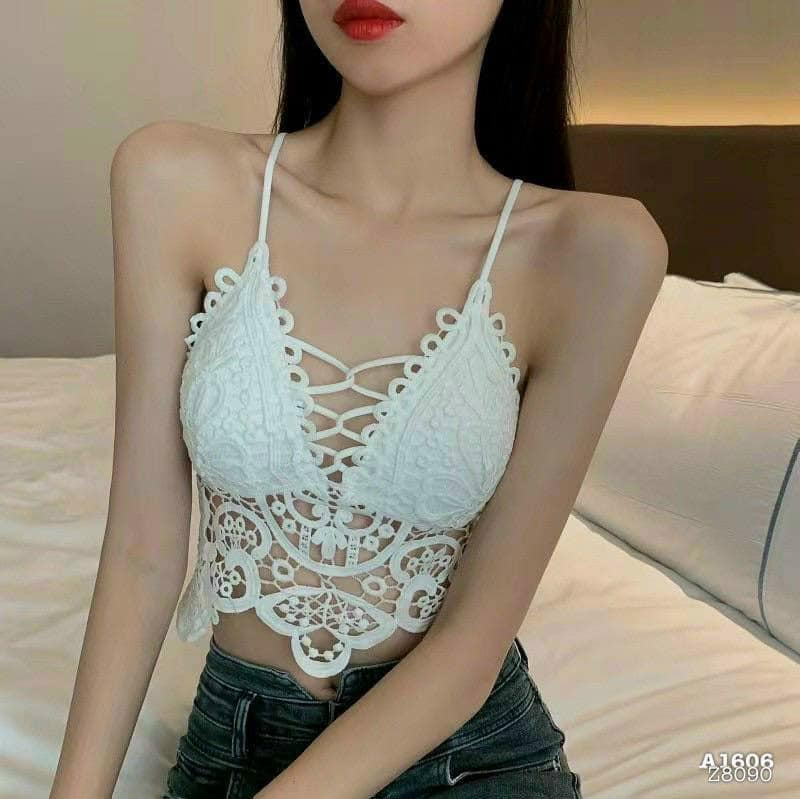 [HÀNG CHUẨN] Áo Bra Ren Hai Dây Đủ Màu