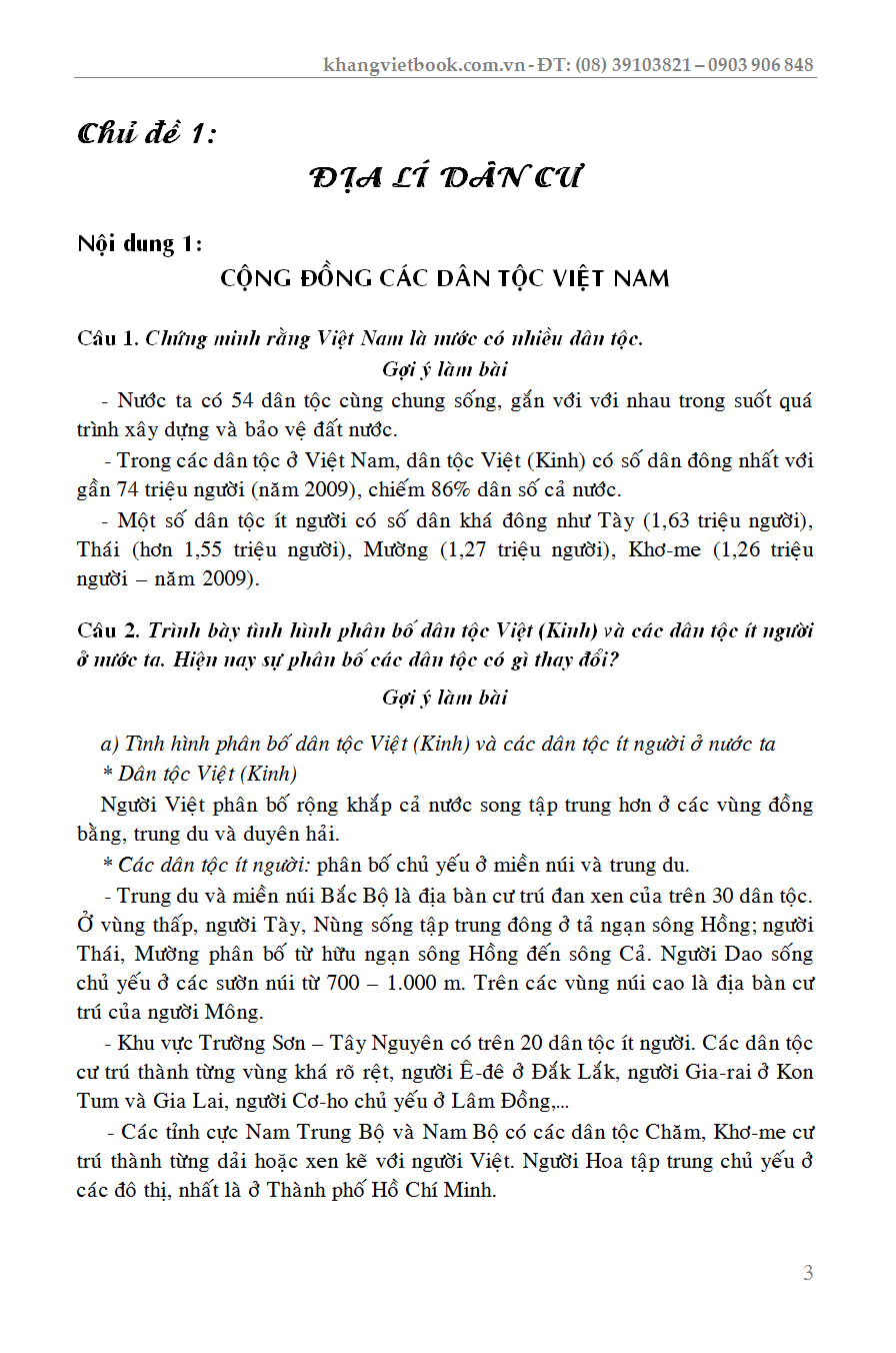 [HCM]Bồi Dưỡng Học Sinh Giỏi Địa Lí 9