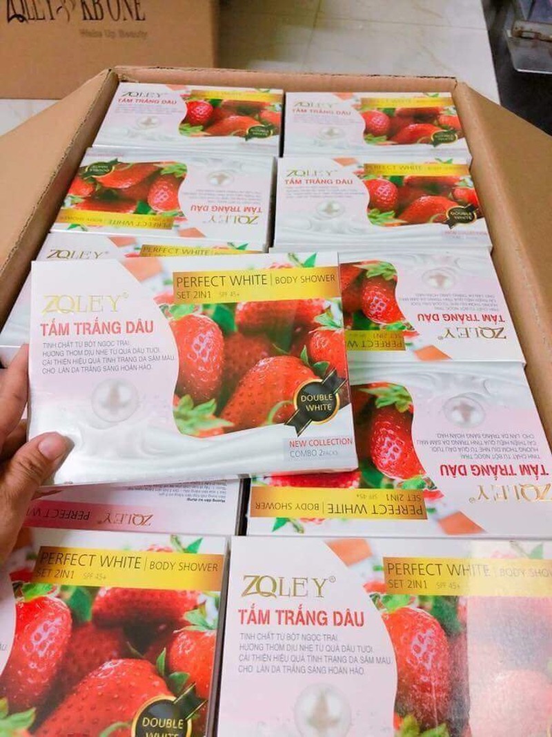 Tắm Trắng Dâu Zoley