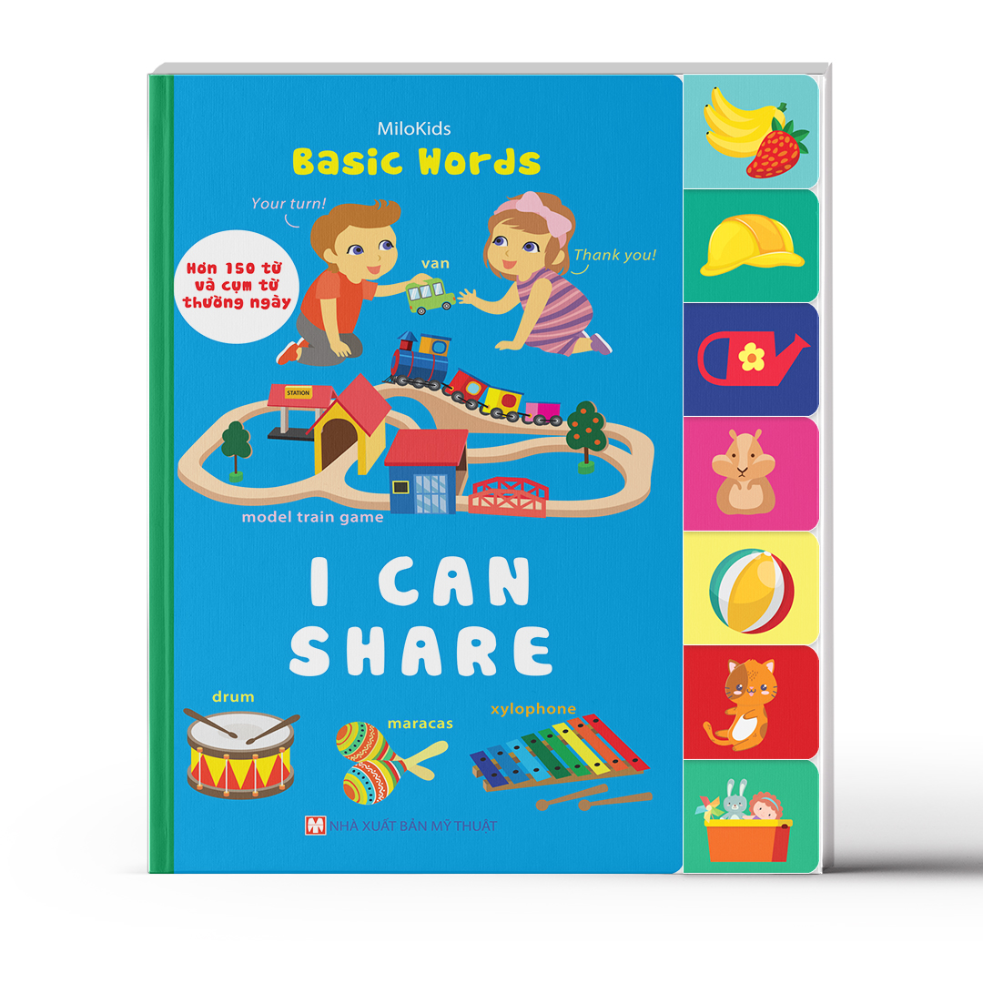 Sách: basic words – i can share
