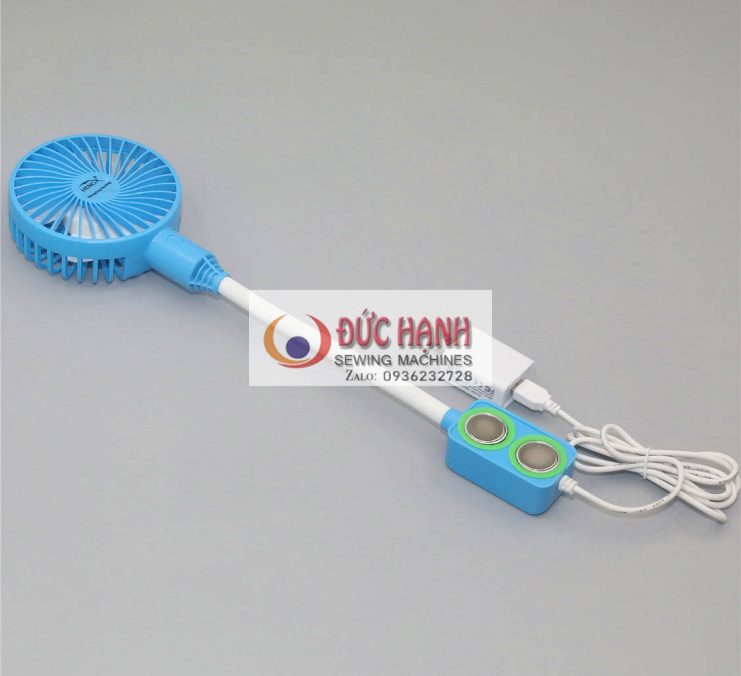 QUẠT MINI CHO MÁY MAY - CÓ NAM CHÂM HÍT