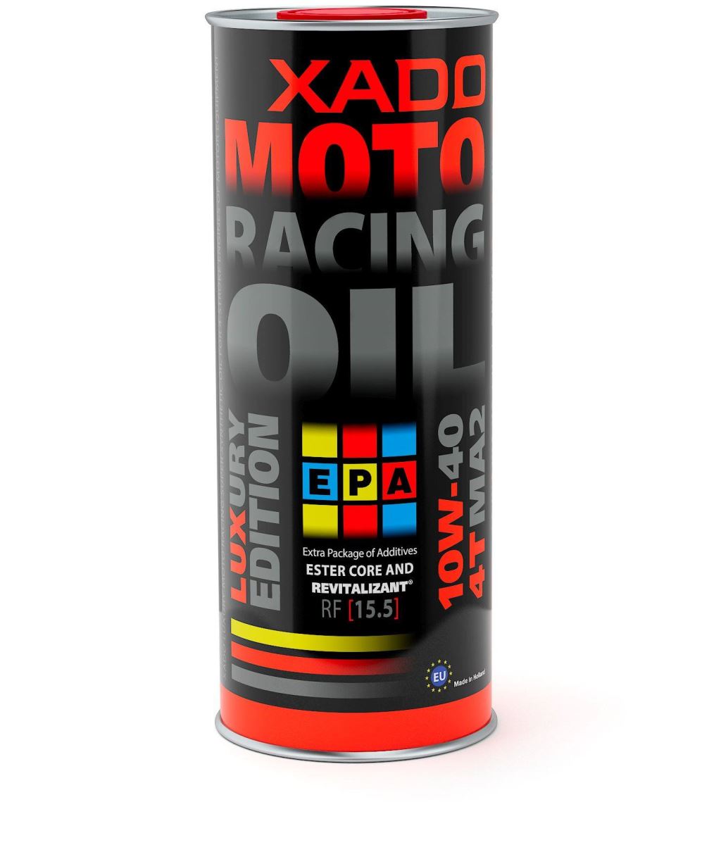 Nhớt tổng hợp nhập khẩu siêu cao cấp xado Moto Racing Oil 10w40 (XADO RACING)