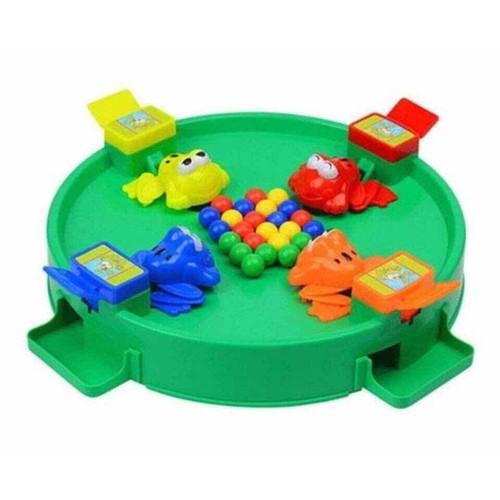 Đồ chơi ếch xanh ăn bi - Đồ chơi 4 người vận động - Đồ chơi gia đình