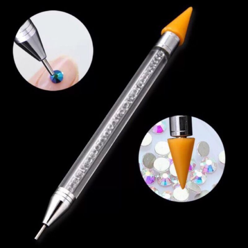 Bút chấm đá 2 đầu cao cấp, bút chấm đá nails