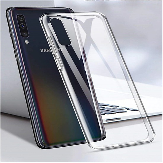 Ốp lưng dẻo trong chống bẩn chống ố vàng cho Samsung Galaxy A50, A50s (Loại A+)