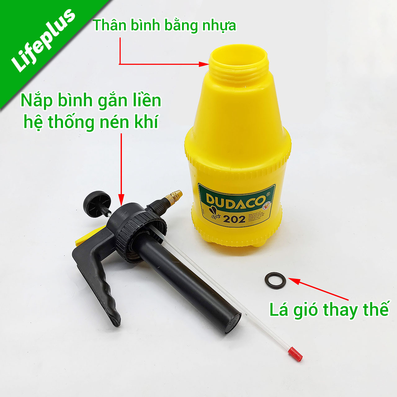 Bình xịt tưới cây Dudaco 202 dung tích 2 lít