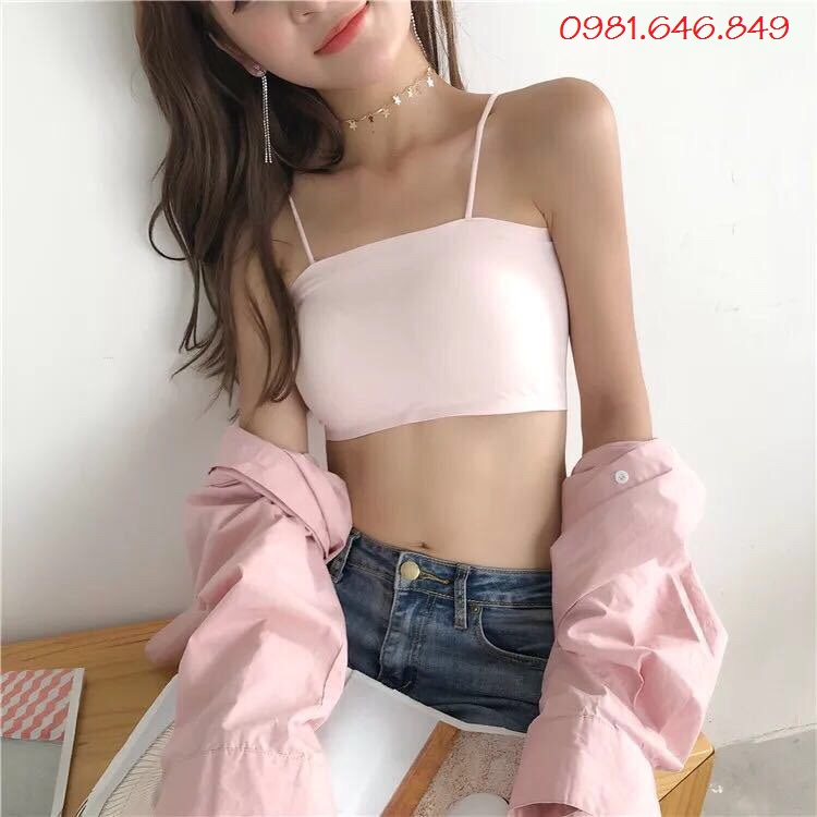Bra Đúc Su Quây 2 Dây Mát Lạnh M8881