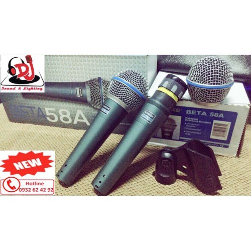 [HCM]1 Microphone Dây Beta 58A Mic Karaoke - Mic Karaoke.