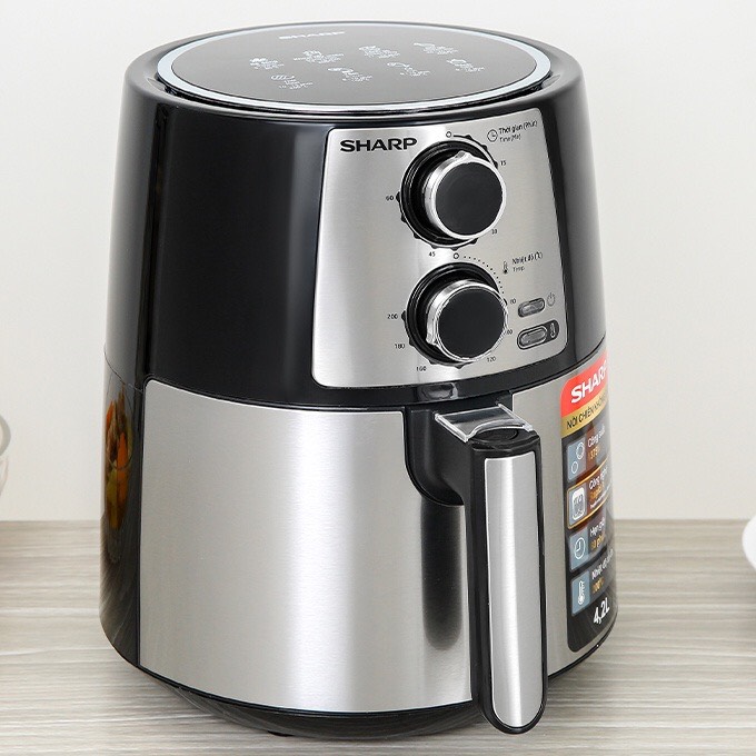 Nồi chiên không dầu Sharp KF-AF42MV-ST 4.2 lít
