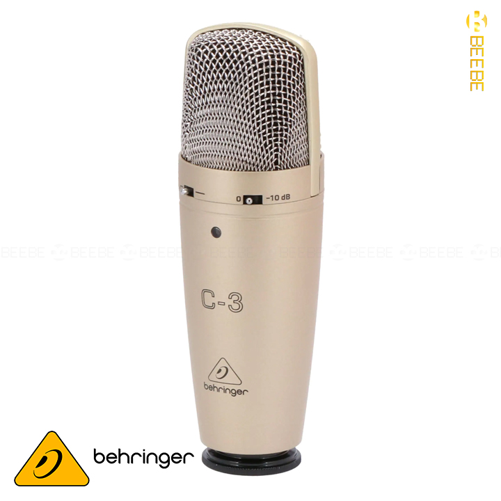 Behringer C 3 - Micro Thu Âm Condenser 48v Màng Thu Kép, Chế Độ Thu Đa Hướng
