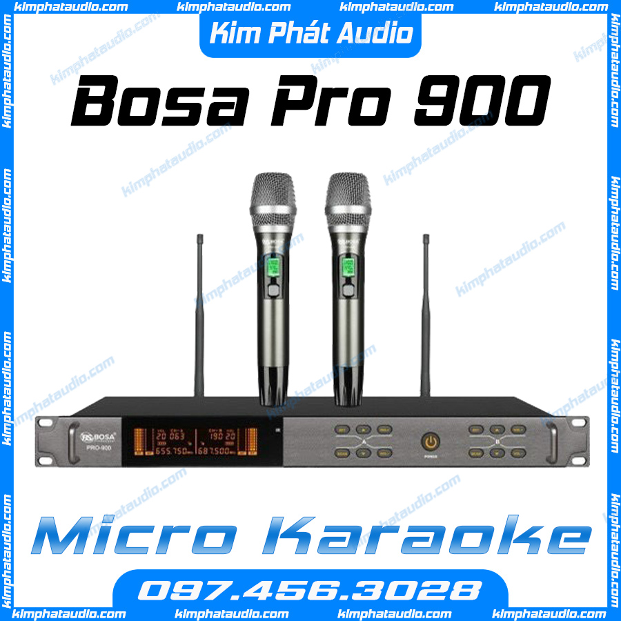 Micro Không Dây Bosa Pro 900